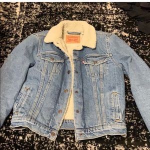 Sherpa Levi’s Denim Jacket
